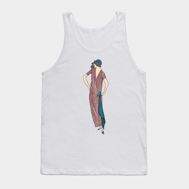 Flapper Girl 2 Tank Top by The Golden Era